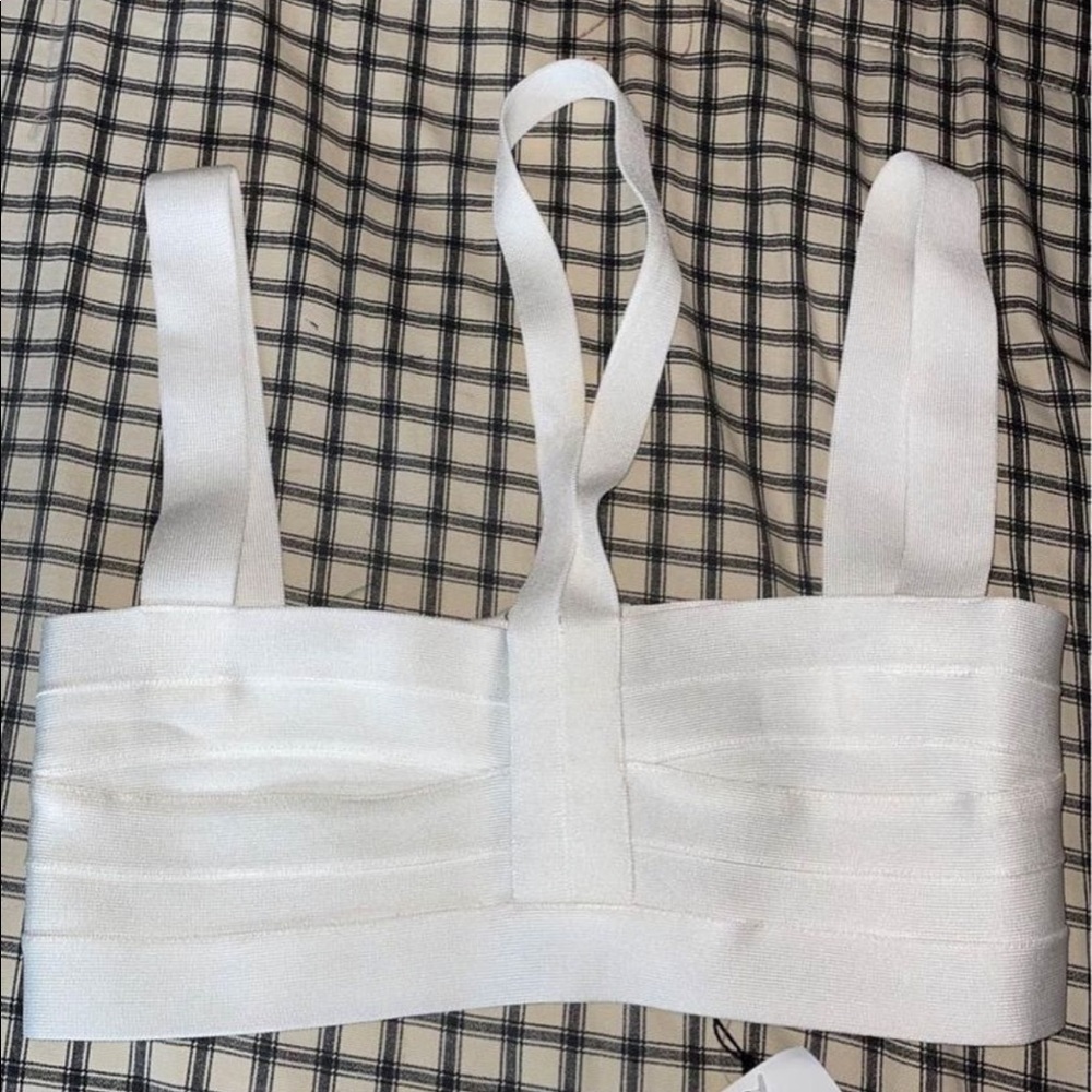 White Bandage Top